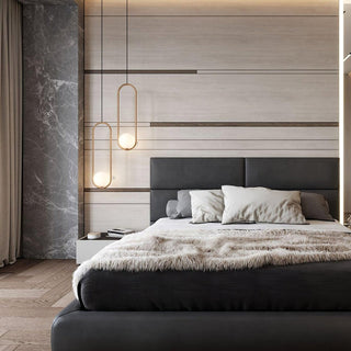 Mila Minimalist Brass Pendant Light