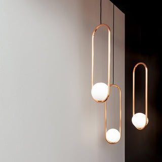 Mila Minimalist Brass Pendant Light