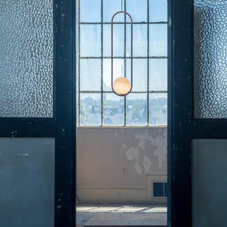 Mila Minimalist Brass Pendant Light