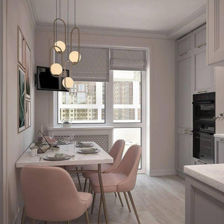 Mila Minimalist Brass Pendant Light