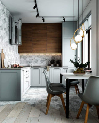 Mila Minimalist Brass Pendant Light