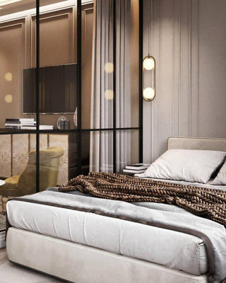 Mila Minimalist Brass Pendant Light