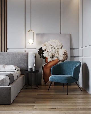 Mila Minimalist Brass Pendant Light