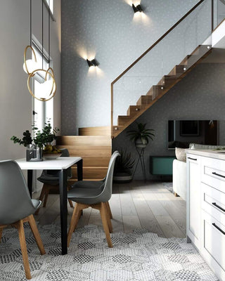 Mila Minimalist Brass Pendant Light