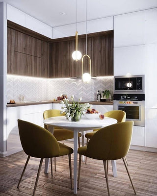Mila Minimalist Brass Pendant Light
