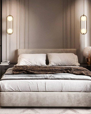 Mila Minimalist Brass Pendant Light