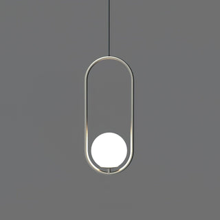 Mila Minimalist Brass Pendant Light