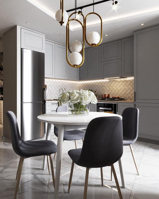 Mila Minimalist Brass Pendant Light