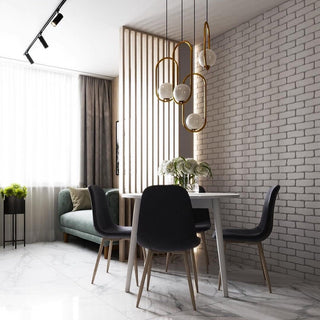 Mila Minimalist Brass Pendant Light
