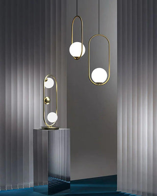 Mila Minimalist Brass Pendant Light