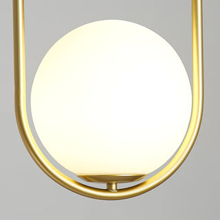 Mila Minimalist Brass Pendant Light
