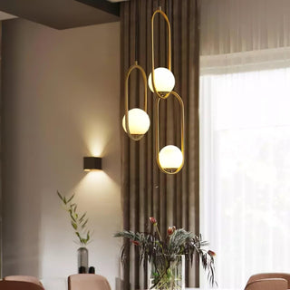 Mila Minimalist Brass Pendant Light