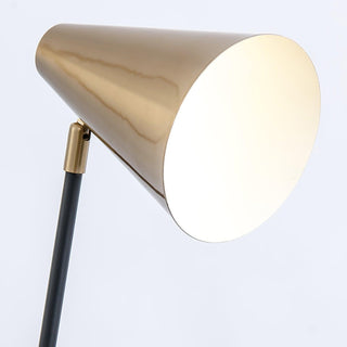 Miles Medium Mid-Century Modern Metal Table Light