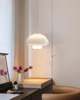 Milk White Layer Serene Acrylic Pendant Light
