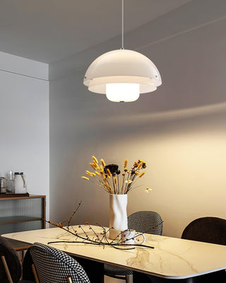 Milk White Layer Serene Acrylic Pendant Light