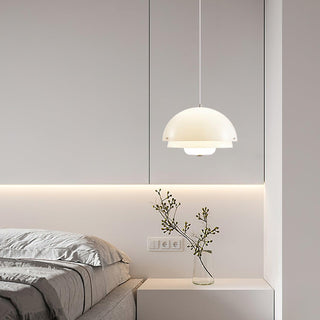 Milk White Layer Serene Acrylic Pendant Light