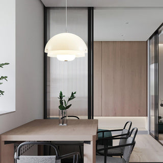 Milk White Layer Serene Acrylic Pendant Light