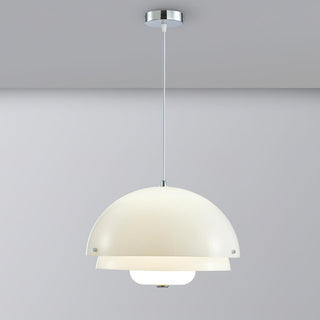Milk White Layer Serene Acrylic Pendant Light