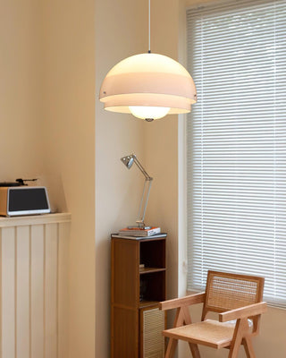 Milk White Layer Serene Acrylic Pendant Light