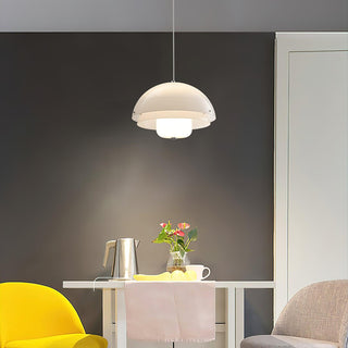 Milk White Layer Serene Acrylic Pendant Light