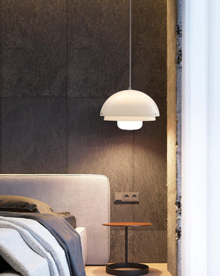 Milk White Layer Serene Acrylic Pendant Light