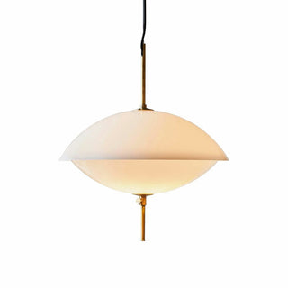 Miller Shell Natural Glass Pendant Light
