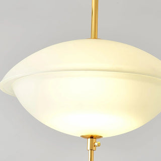 Miller Shell Natural Glass Pendant Light