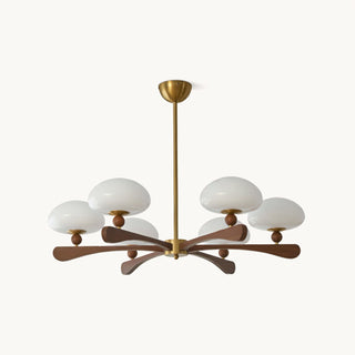 Marcel Mid-Century Multi-Head Chandelier