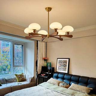 Marcel Mid-Century Multi-Head Chandelier