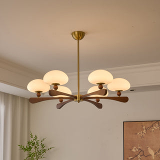 Marcel Mid-Century Multi-Head Chandelier