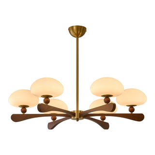 Marcel Mid-Century Multi-Head Chandelier