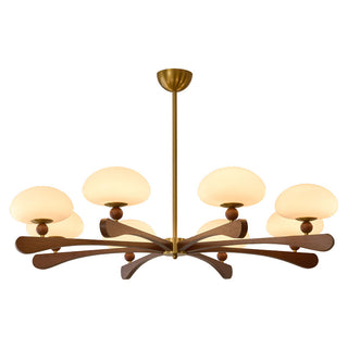 Marcel Mid-Century Multi-Head Chandelier