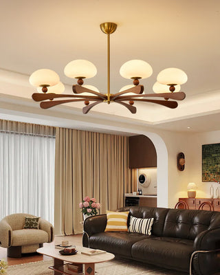 Marcel Mid-Century Multi-Head Chandelier