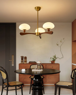 Marcel Mid-Century Multi-Head Chandelier
