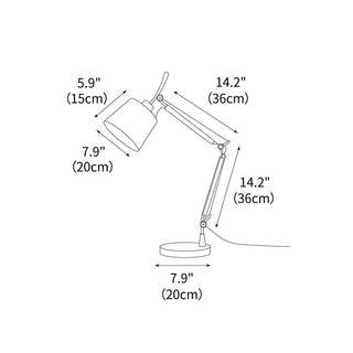 Miniature Minimalist Aluminum Table Light