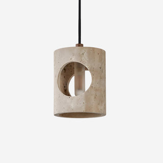 Xynor Industrial Travertine Pendant Lamp