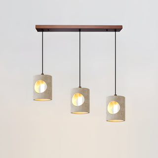 Xynor Industrial Travertine Pendant Lamp