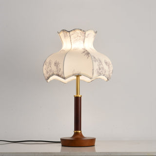 Elowen Vintage Floral Fabric Table Lamp