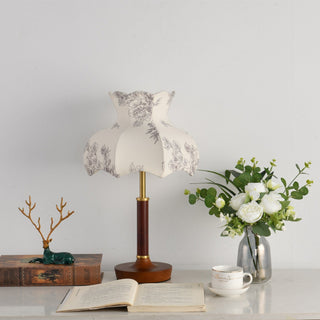 Elowen Vintage Floral Fabric Table Lamp
