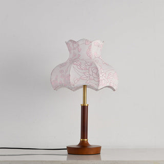 Elowen Vintage Floral Fabric Table Lamp