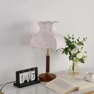 Elowen Vintage Floral Fabric Table Lamp