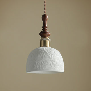 Mishya Textured Dome Pendant Light