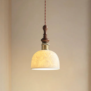 Mishya Textured Dome Pendant Light