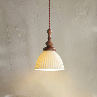 Mishya Textured Dome Pendant Light