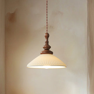 Mishya Textured Dome Pendant Light