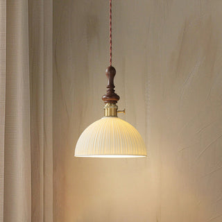 Mishya Textured Dome Pendant Light