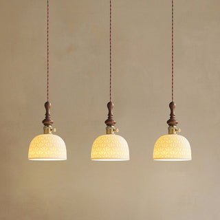 Mishya Textured Dome Pendant Light