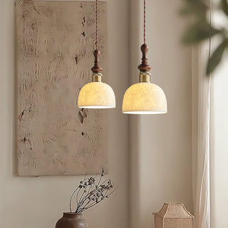 Mishya Textured Dome Pendant Light