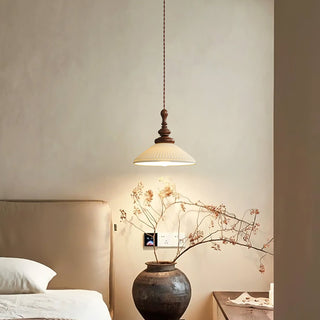 Mishya Textured Dome Pendant Light