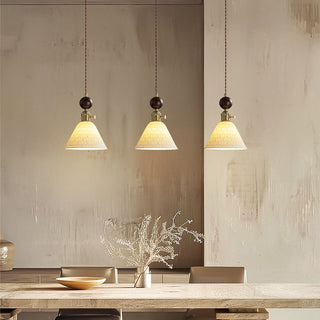 Mishya Textured Dome Pendant Light